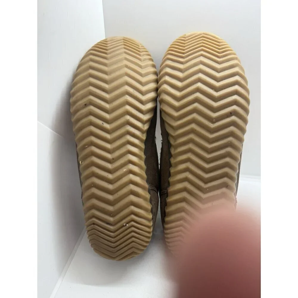 Sorel Dude Brown Suede Leather Moc MN2025-256 Casual Loafers Slippers Men’s 10.5